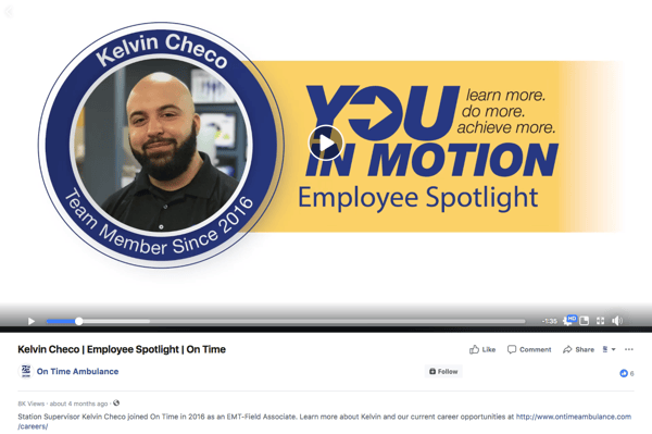 On Time Employee Spotlight